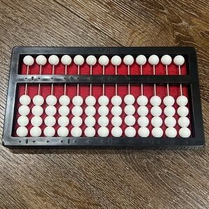 APH Classic Black and White Abacus